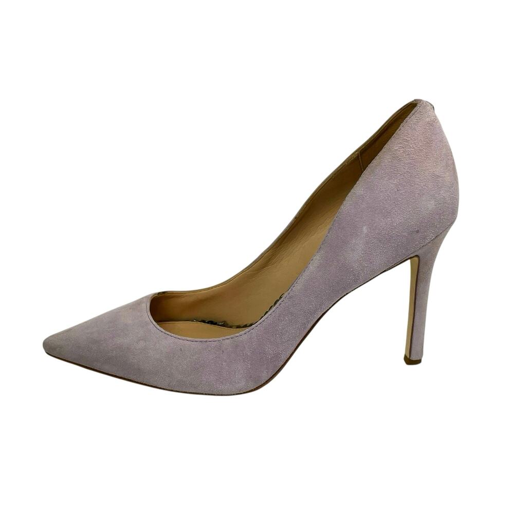 Sam Edelman Women's Brown Suede Slip On Pointed Toe Stiletto Heels Dress Shoes 7